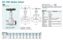 Van cầu KITZ 10SJ - Globe valve 10SJ JIS 10K