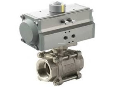  Van Bi Điều Khiển Khí Nén Haitima - Inox, DN15-DN200, PN16-PN40