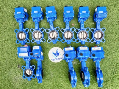 Van Bướm Điện SAMWOO - Điều Khiển Tự Động, Chất Liệu Gang