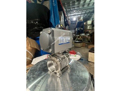  Van Bi Khí Nén Inox 304 Điều Khiển Tự Động DN15-DN200 PN16