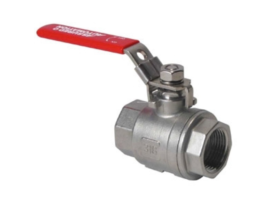 Van Bi Tay Gạt Inox 304 DN32 - Điều Khiển Thủ Công, Chất Liệu Cao Cấp image