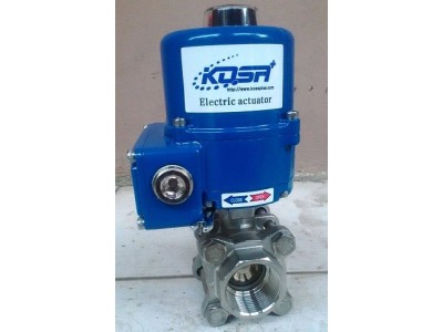  Van Bi Điều Khiển Điện DN50 - Inox 304, PN16