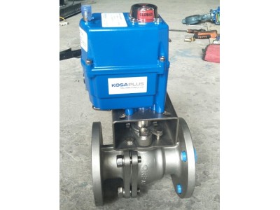  Van Bi Điện Điều Khiển Tự Động Inox 304, Ren PN16