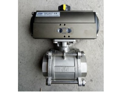  Van Bi Inox Điều Khiển Khí Nén - DN15-DN200, PN16-PN40