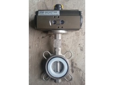  Van Bướm Inox Điều Khiển Khí Nén - Inox 304/316, Đa Kích Thước