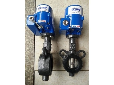 Van Bướm Điều Khiển Bằng Điện - Gang, Inox, Nhựa - DN50-DN1200