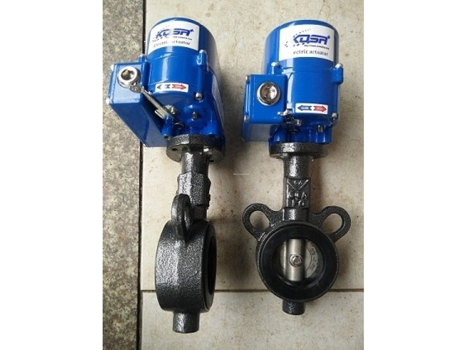 Van Bướm Điều Khiển Bằng Điện - Gang, Inox, Nhựa - DN50-DN1200 image