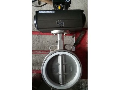  Van Bướm Inox Điều Khiển Khí Nén - Inox 304/316