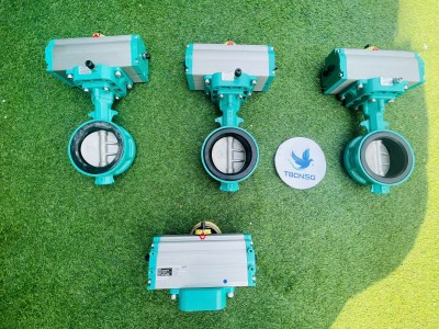  Van Bướm Điều Khiển Khí Nén Có Công Tắc Giám Sát