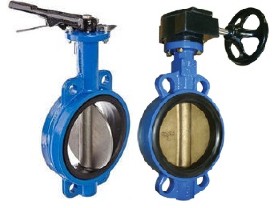  Van Cánh Bướm Gang, Inox, Điều Khiển Điện, Khí Nén image