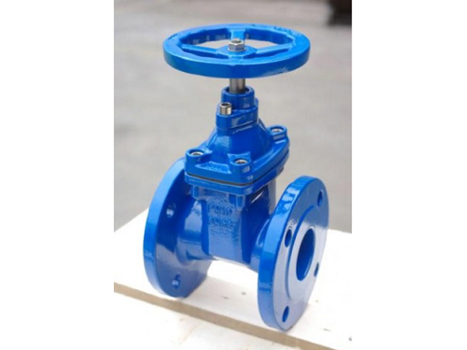  Van Cổng Ty Chìm Gang Cầu PN16, Kết Nối Mặt Bích image