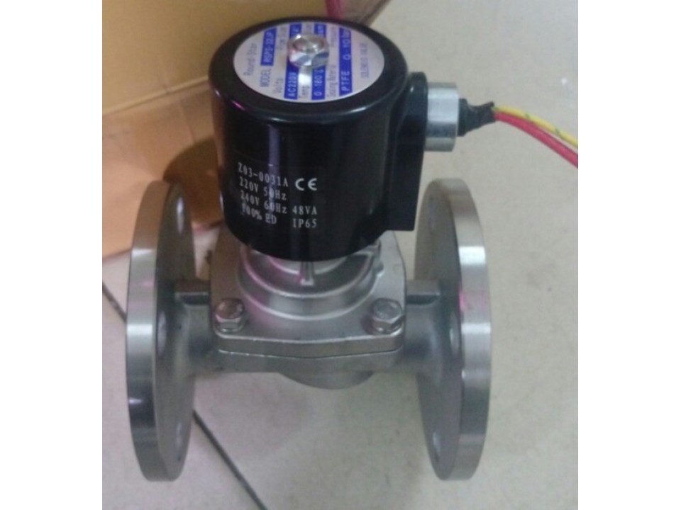 Van Điện Từ RSPS-32JF - Thép Không Gỉ, Áp Lực Cao, Công Nệp image