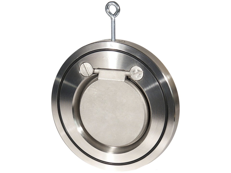  Van một chiều cửa lật inox 304 chống rò rỉ, áp lực cao image