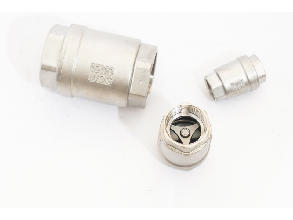 Van một chiều lò xo inox 304 chống rung, chống ồn, áp lực cao image